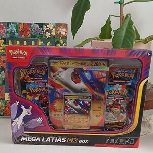 Pokemon Mega Latias EX Box - Red, Blue, Gold